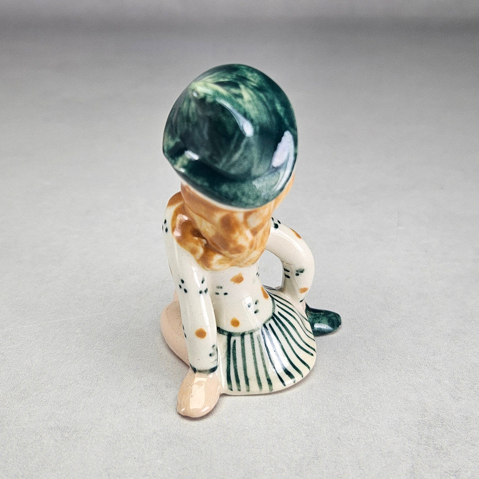 Lucia Ware Seated Pixie Ceramic Figurine, view 3