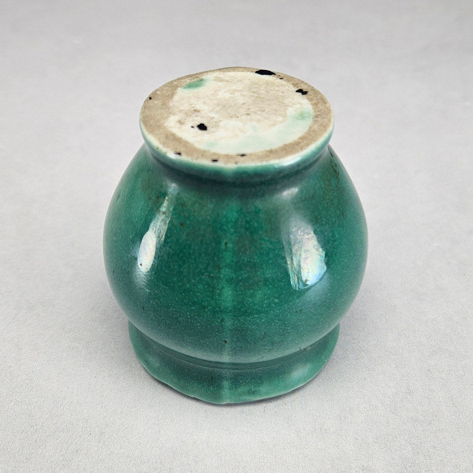 Lucia Ware-Style Green Glazed Miniature Vase, view 4