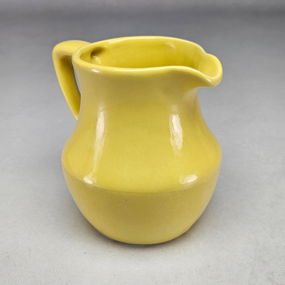 Lucia Ware-Style Yellow Ceramic Cream Jug, view 3