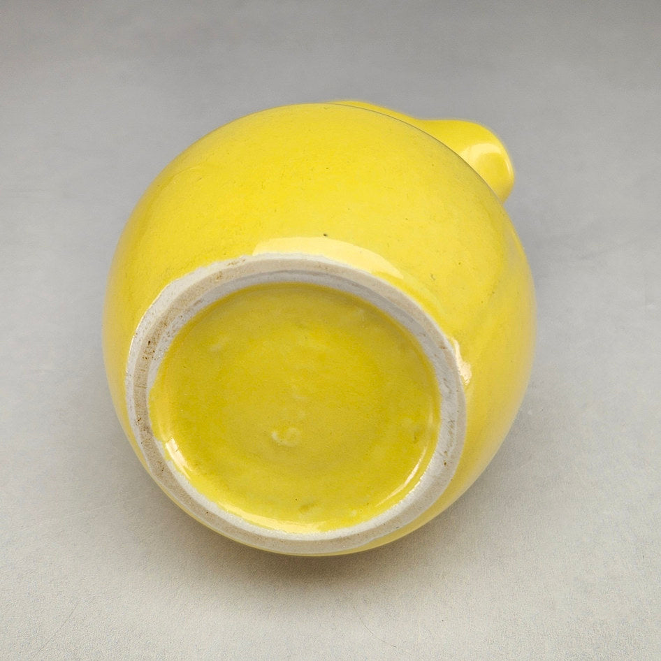 Lucia Ware-Style Yellow Ceramic Cream Jug, view 6