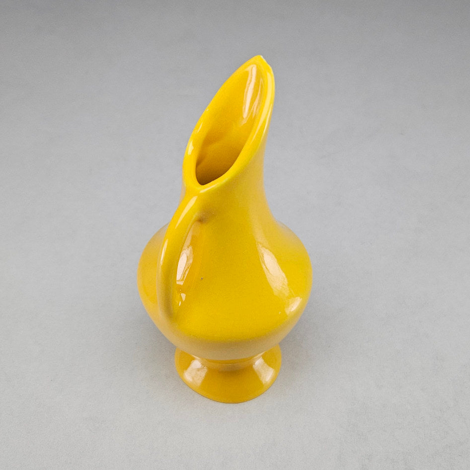 Lucia Ware Yellow Ceramic Miniature Pitcher Style 1303
