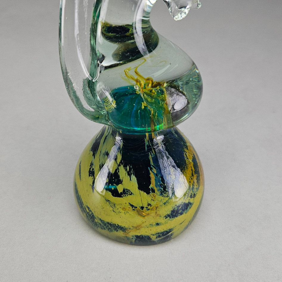 Mdina Small Hand-Blown Art Glass Seahorse Sculpture