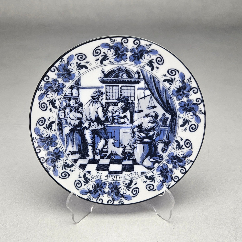 Oude Molen Fabriek De Apotheker Delft Blue Small Plate, product view 1