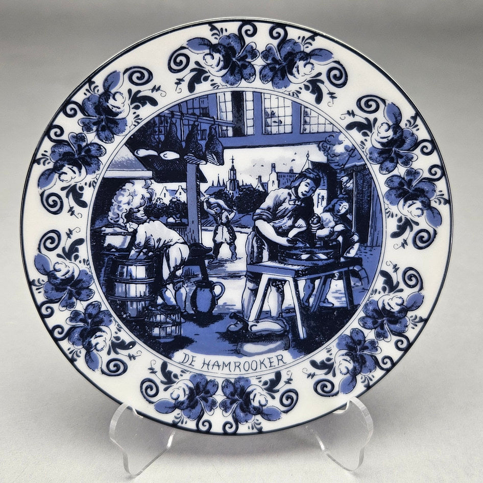 Oude Molen Fabriek De Hamrooker Delft Blue Small Plate, product view 2