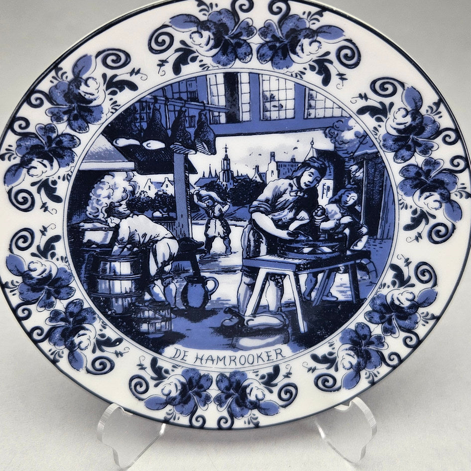 Oude Molen Fabriek De Hamrooker Delft Blue Small Plate, product view 3