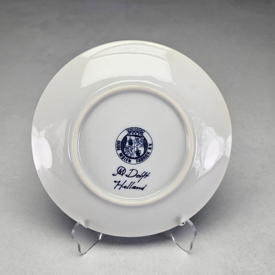 Oude Molen Fabriek De Hamrooker Delft Blue Small Plate, product view 4