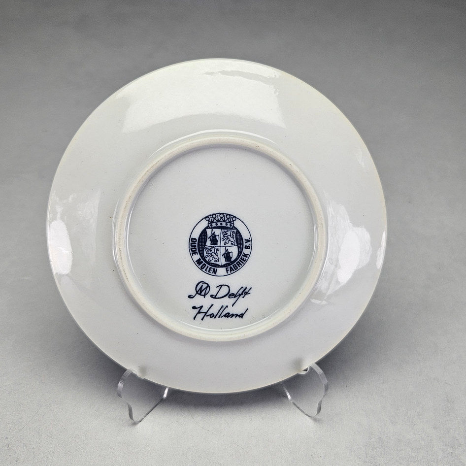 Oude Molen Fabriek De Zadelmaker Delft Blue Small Plate, product view 4
