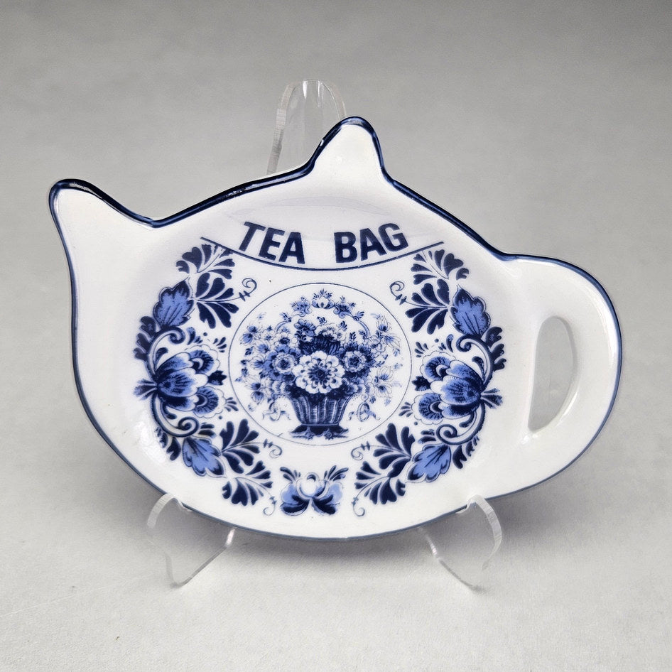 Oude Molen Fabriek Delfts Blauw Tea Bag Rest, product view 2