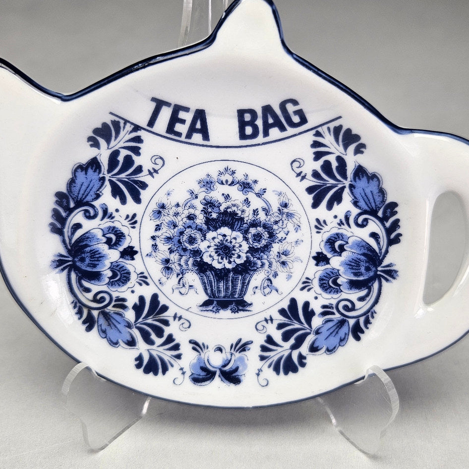 Oude Molen Fabriek Delfts Blauw Tea Bag Rest, product view 3