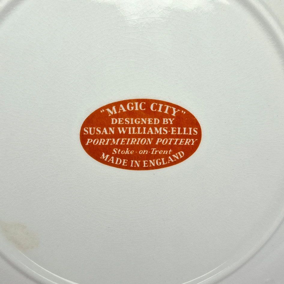 Portmeirion Magic City Aztec Motif Plate