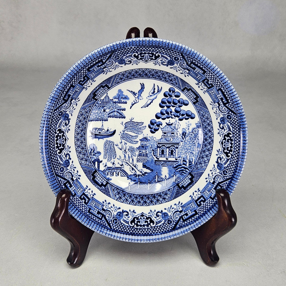 Queen’s by Churchill Blue Willow English Small Bowl, view 1
