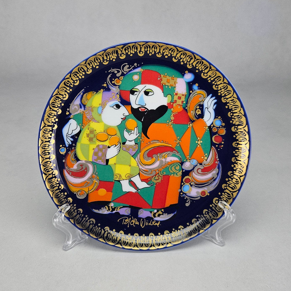 Rosenthal Bjørn Wiinblad Aladin und die Wunderlampe III Wall Plate