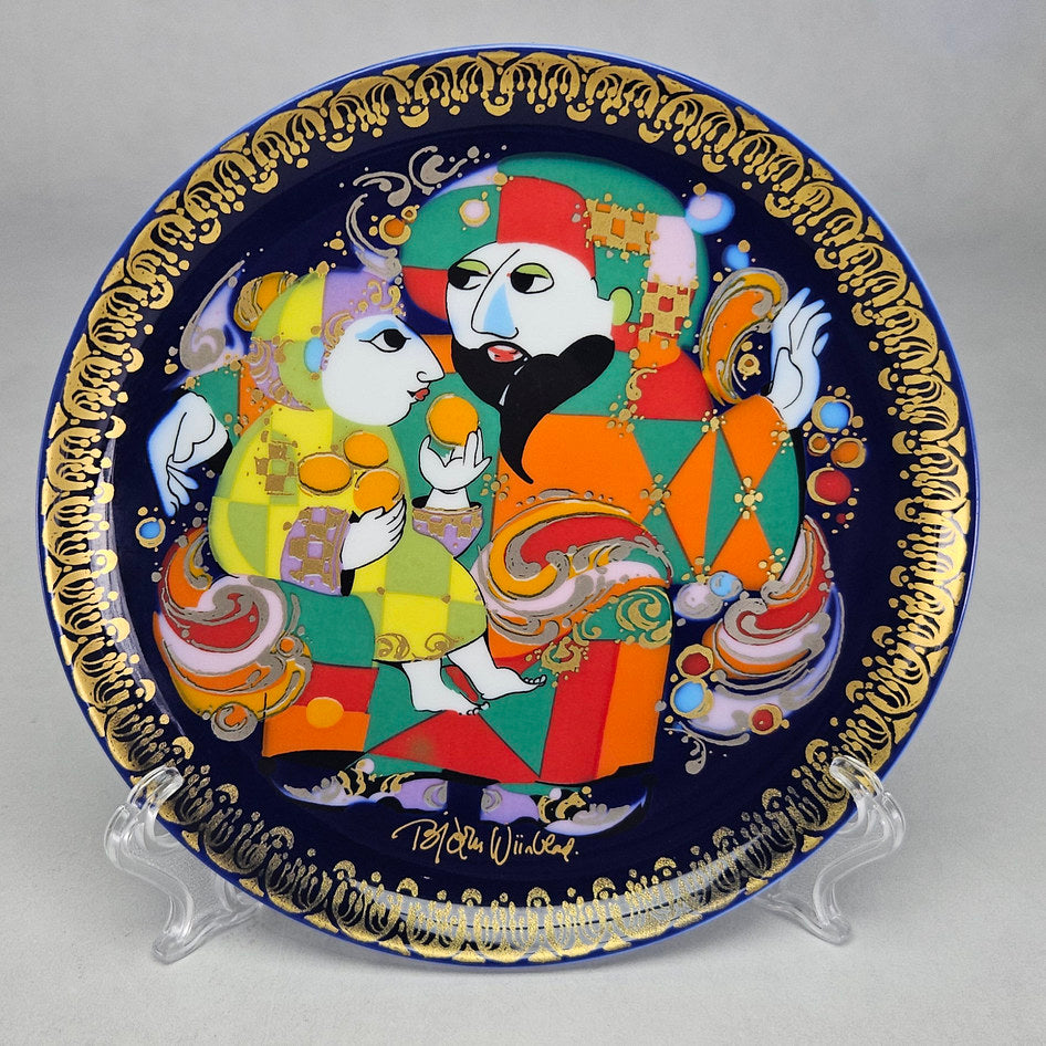 Rosenthal Bjørn Wiinblad Aladin und die Wunderlampe III Wall Plate