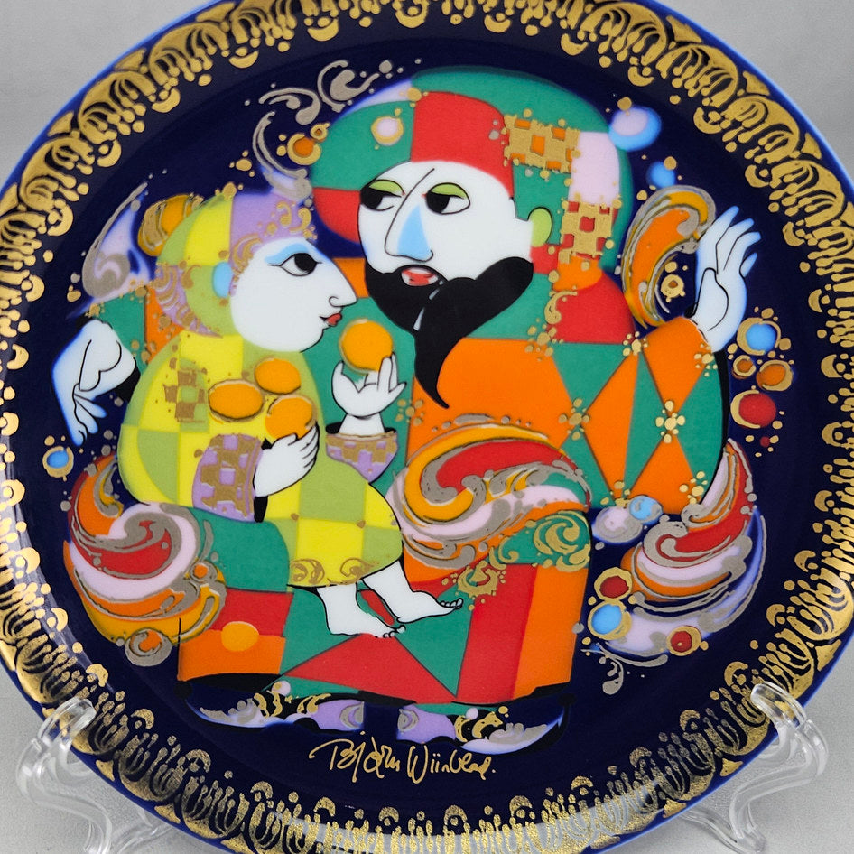 Rosenthal Bjørn Wiinblad Aladin und die Wunderlampe III Wall Plate