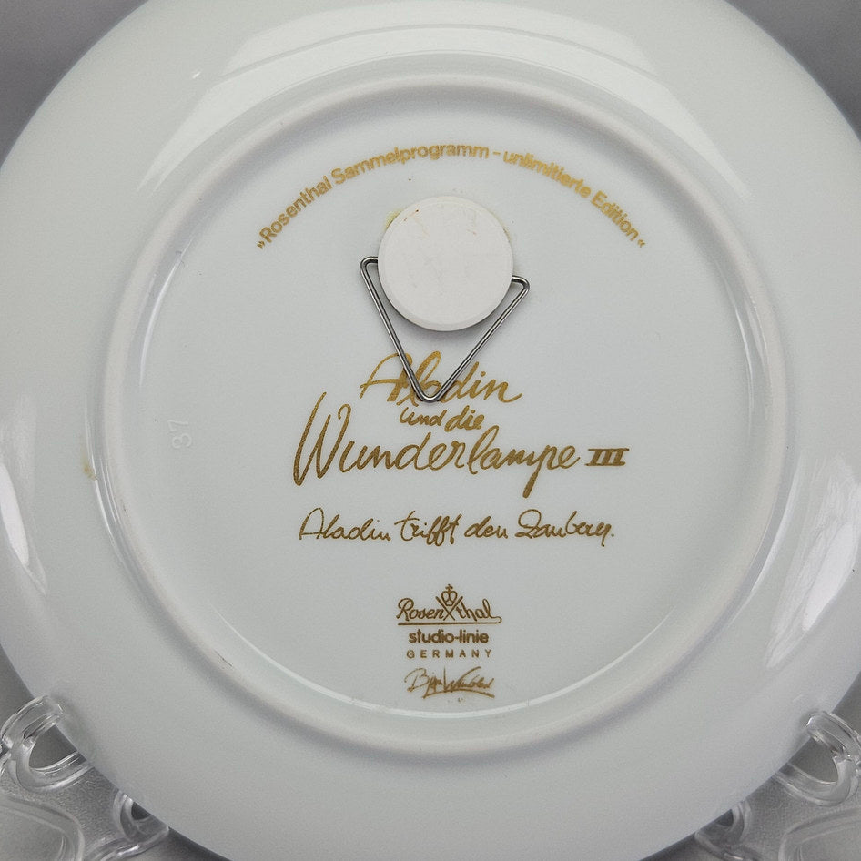 Rosenthal Bjørn Wiinblad Aladin und die Wunderlampe III Wall Plate