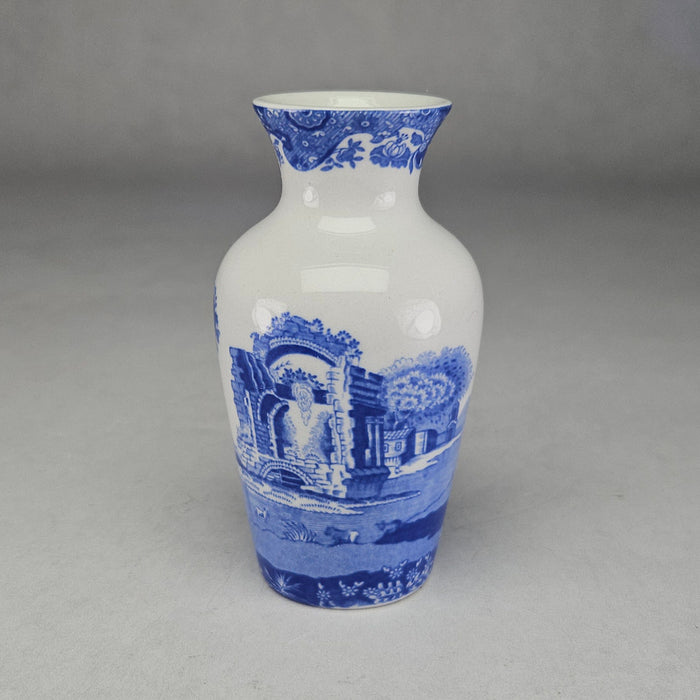 Spode Blue Italian Porcelain Vase, view 1