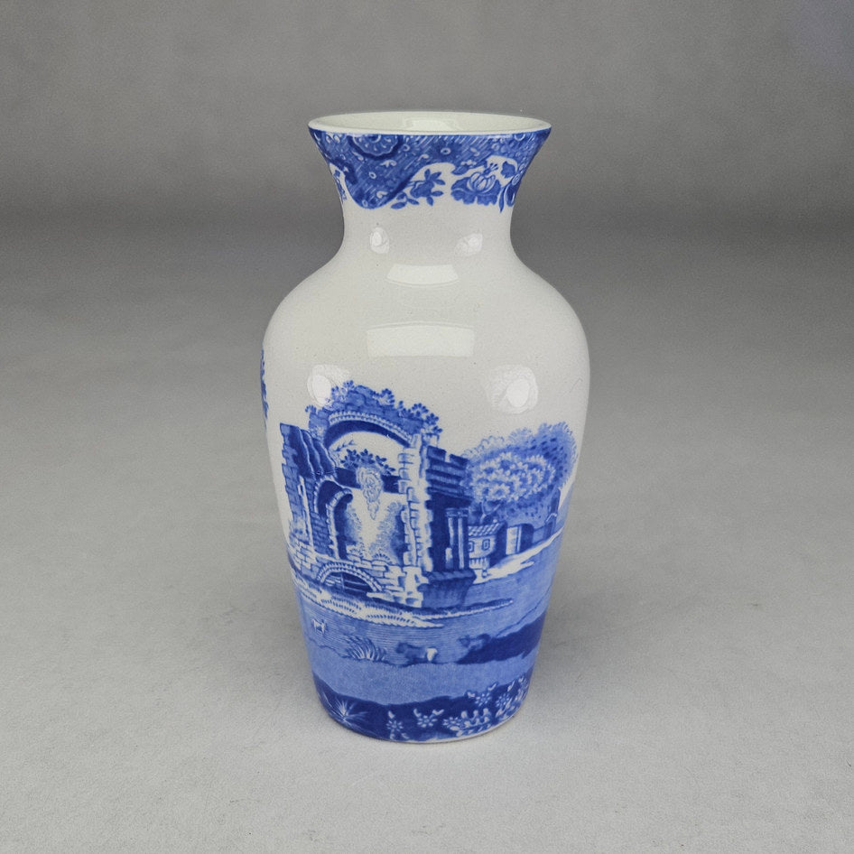 Spode Blue Italian Porcelain Vase