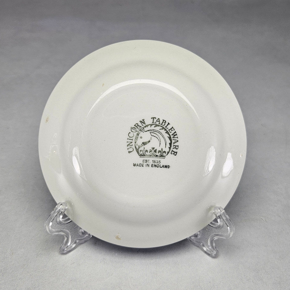 Unicorn Tableware Balmoral Castle Blue and White Small Dish, view 4