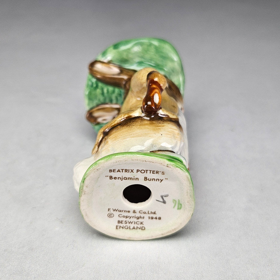 Beswick Benjamin Bunny Ears Out Shoes Out figurine, ceramic product view 5