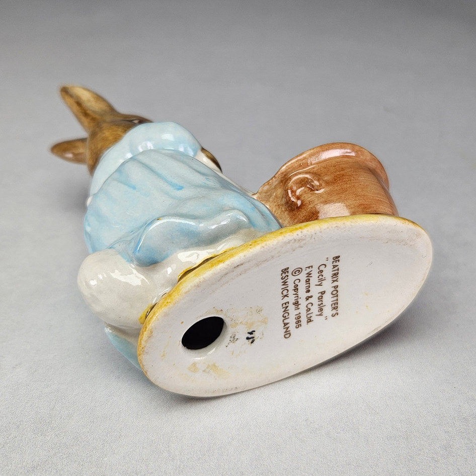 Beswick Cecily Parsley Head Down figurine, ceramic product view 4