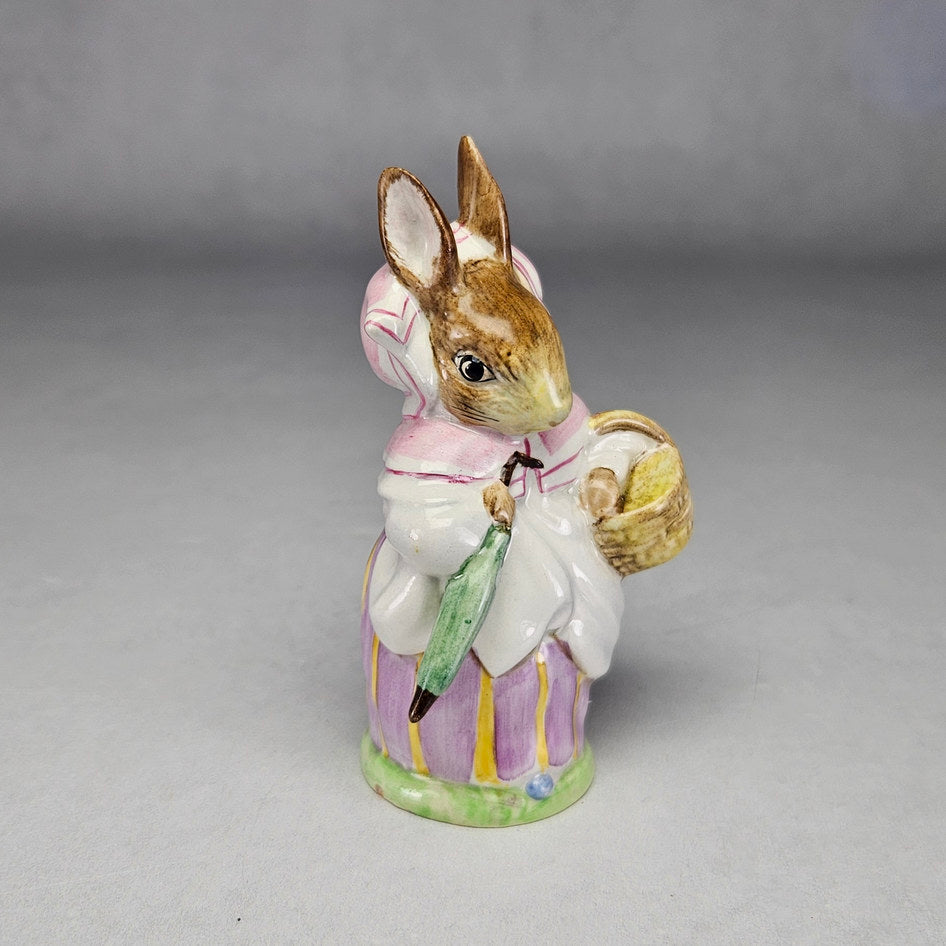 Beswick Mrs Rabbit Umbrella Out figurine, ceramic product view 2