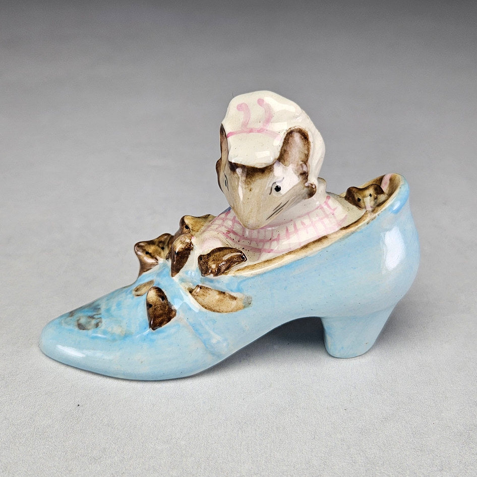 Beswick Old Woman in Shoe figurine, ceramic product view 1