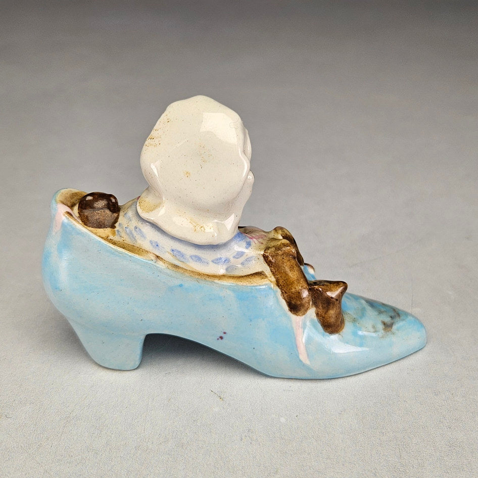 Beswick Old Woman in Shoe figurine, ceramic product view 3