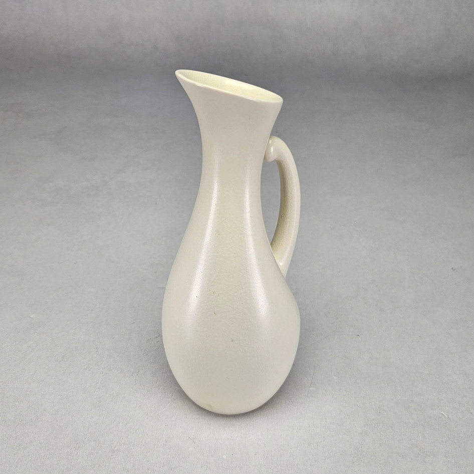 Beswick Ware ivory modernist ewer jug, ceramic product view 4