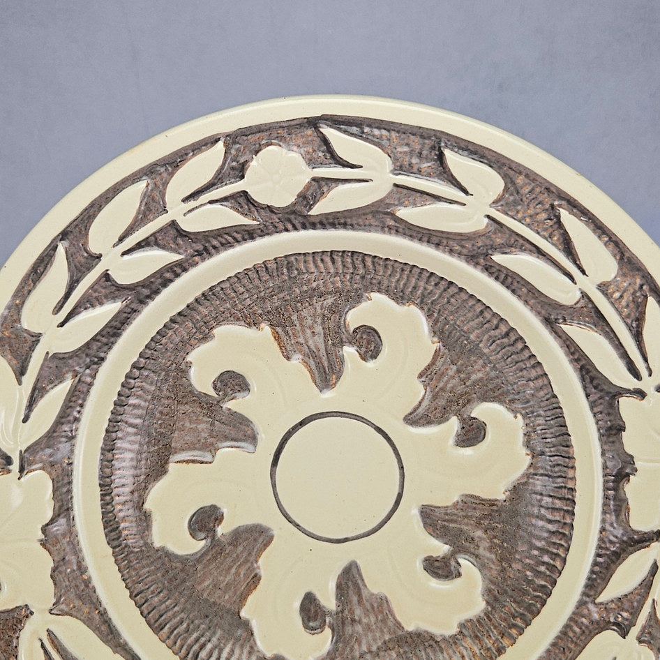 Burleigh Ware handled bowl 6452, side angle view