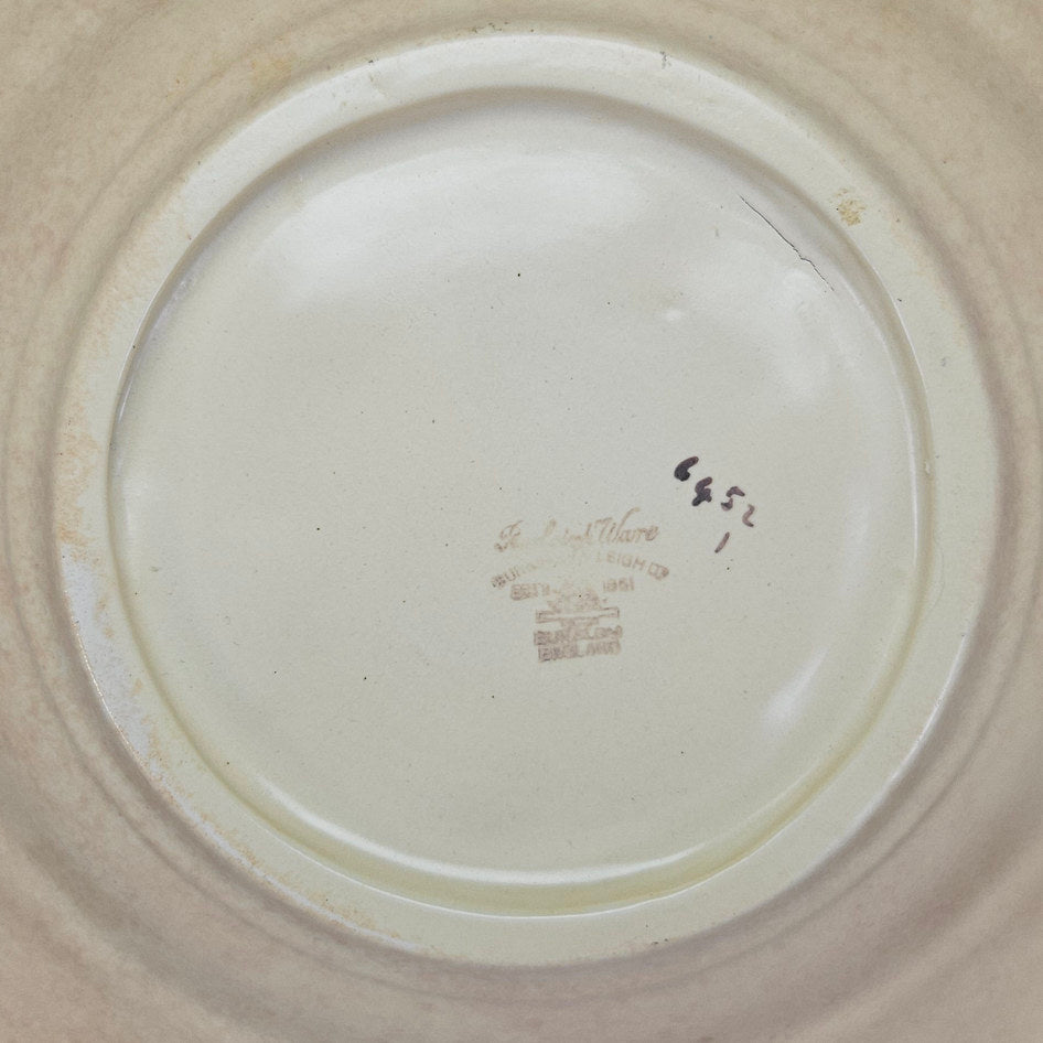 Burleigh Ware Art Deco bowl, opposite side view