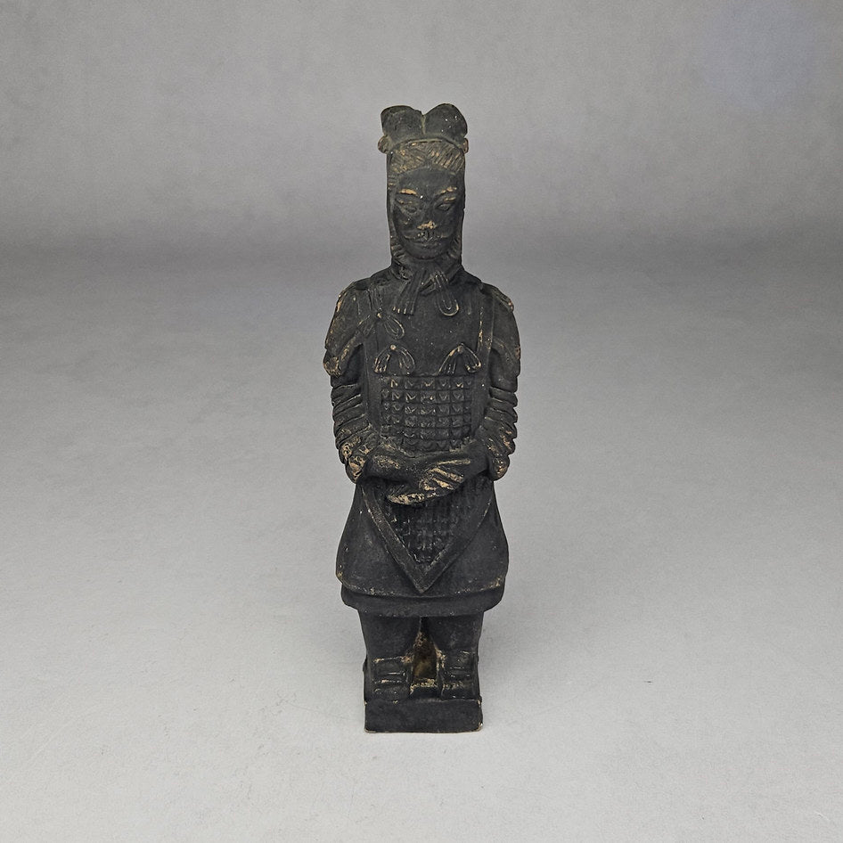 Vintage Chinese Terracotta Warrior Officer Statue