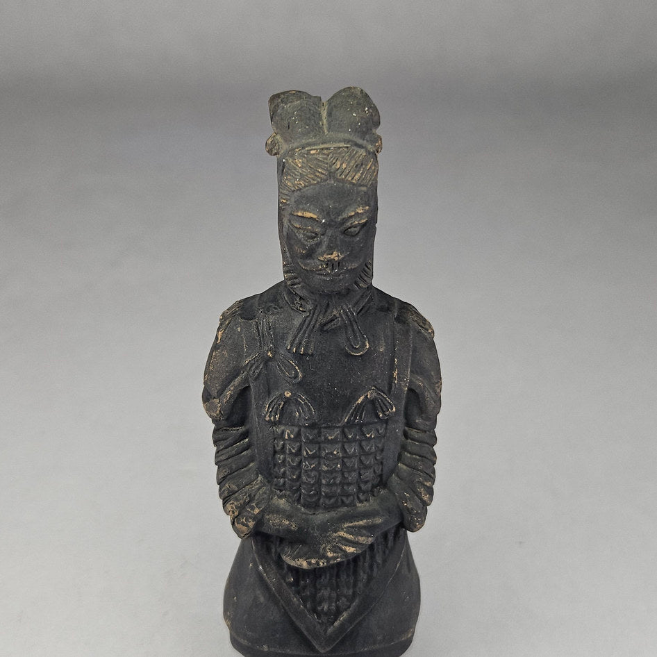 Vintage Chinese Terracotta Warrior Officer Statue
