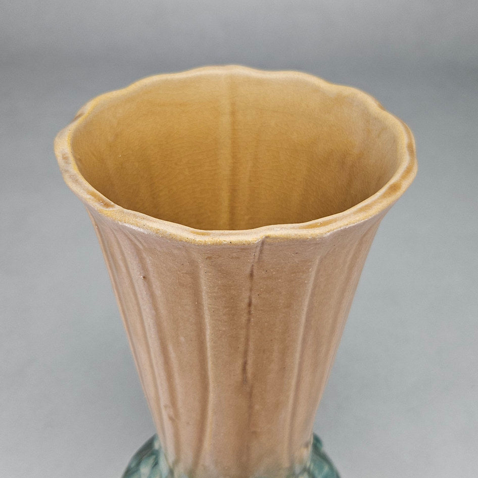 Vintage Nelson McCoy Berries and Leaves Ceramic Vase