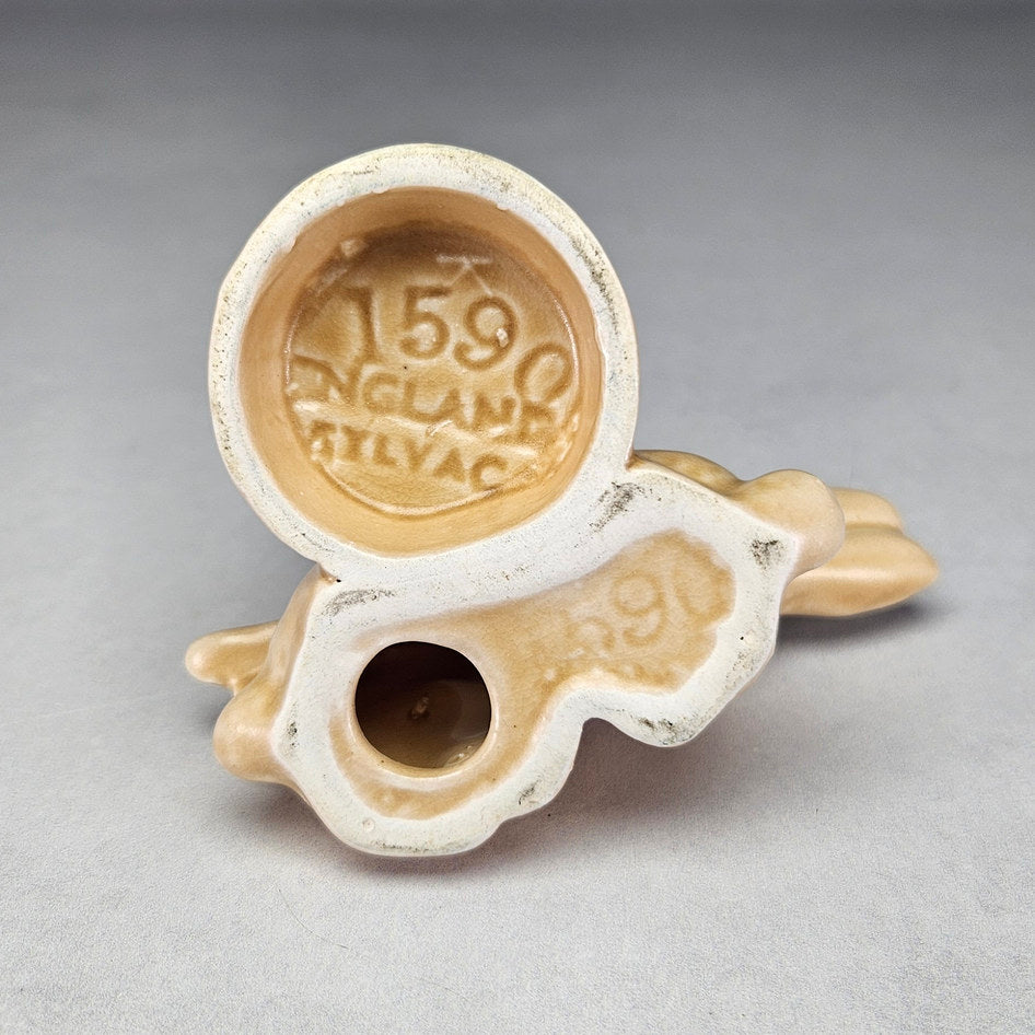 Vintage SylvaC 1590 Kissing Rabbits Match Holder, view 5