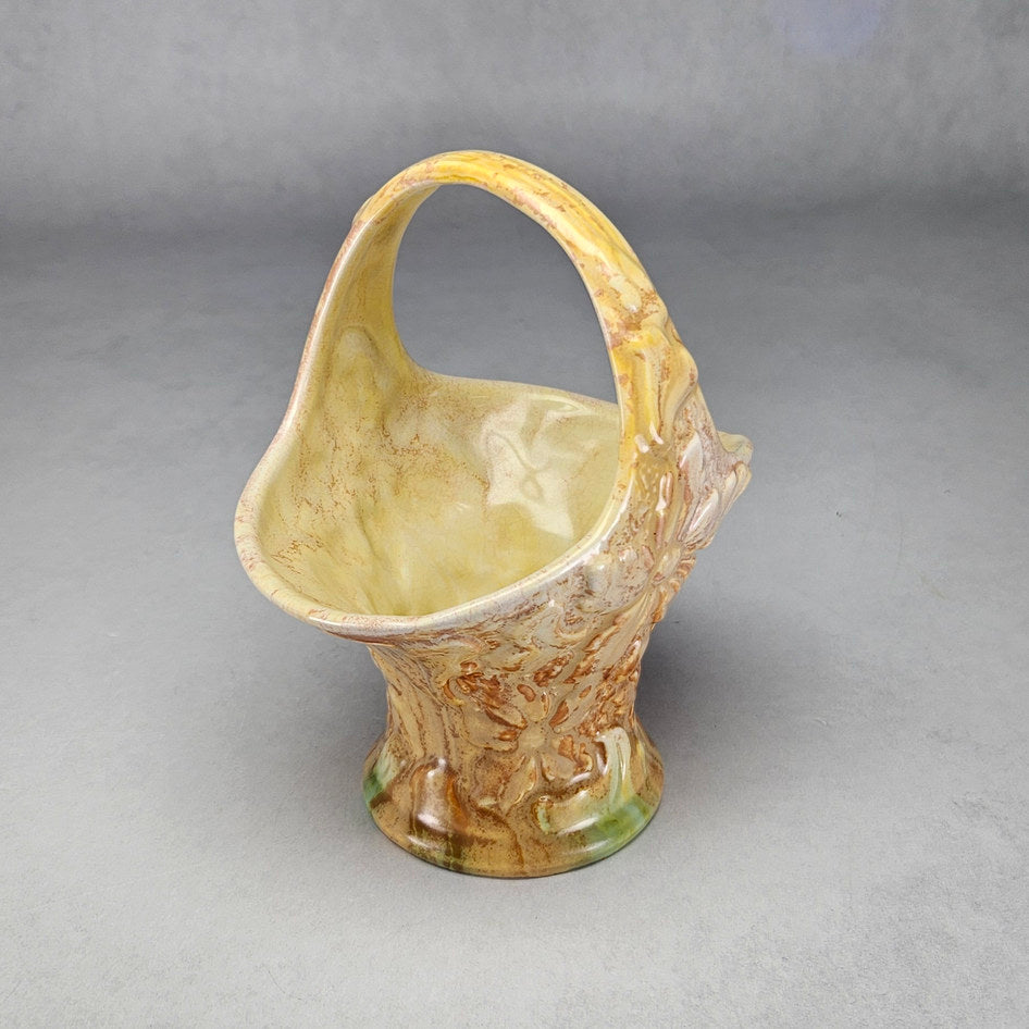Vintage SylvaC 1780 Floral Basket Posy Vase, view 2