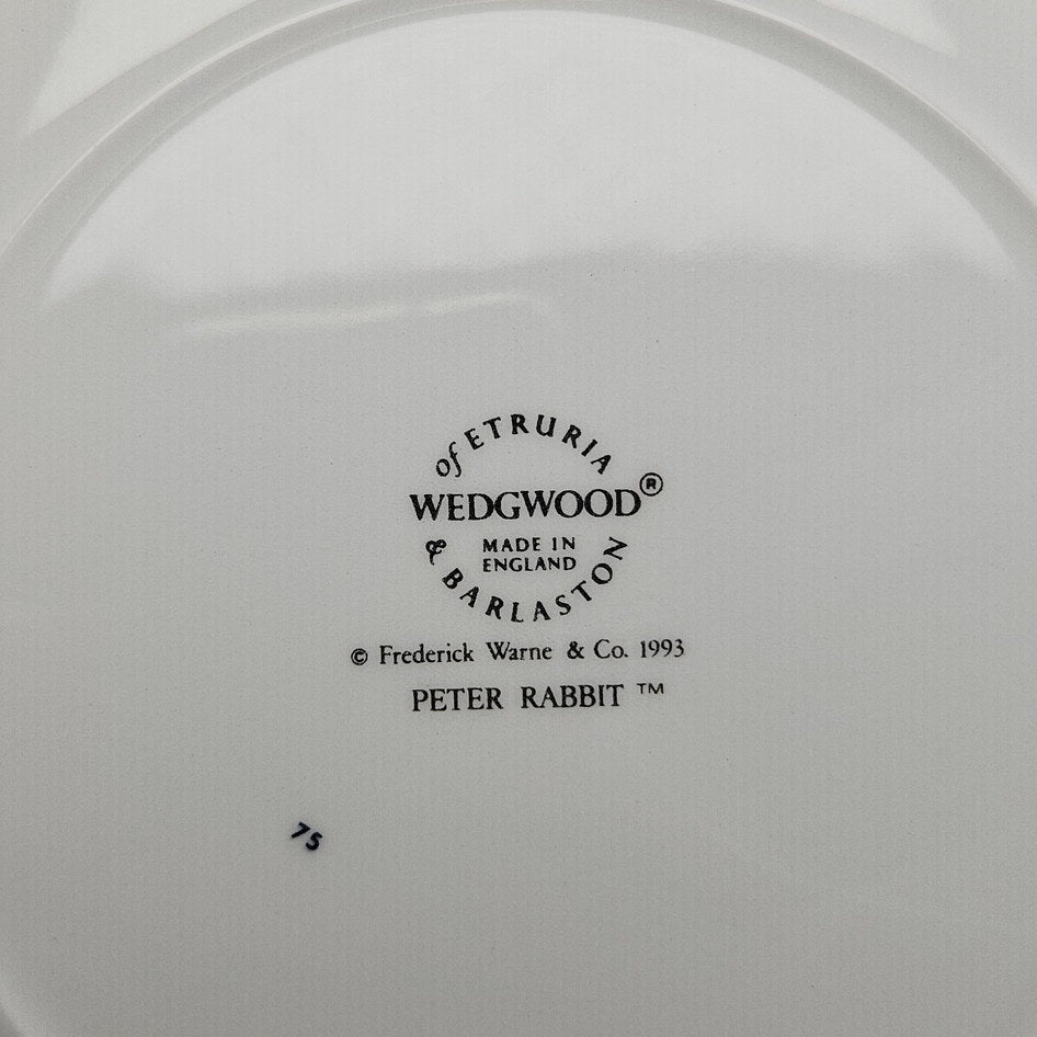 Wedgwood Peter Rabbit 1993 Birthday Plate