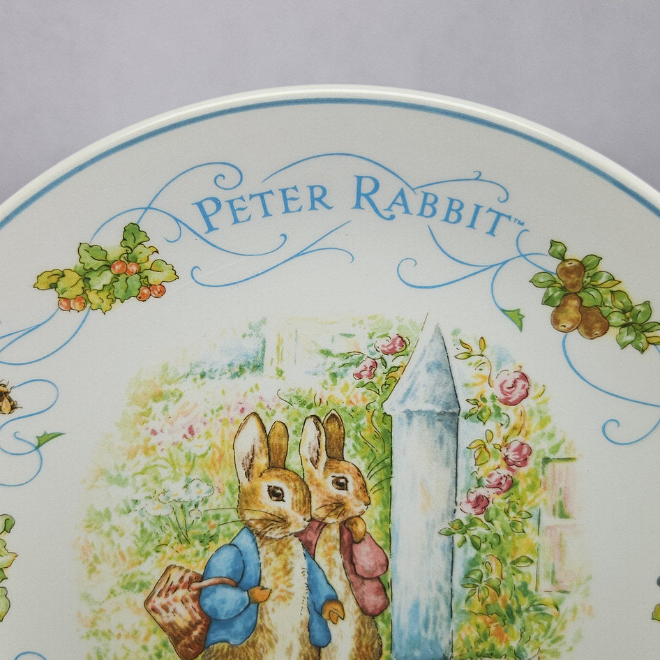 Wedgwood Peter Rabbit 1995 Birthday Plate
