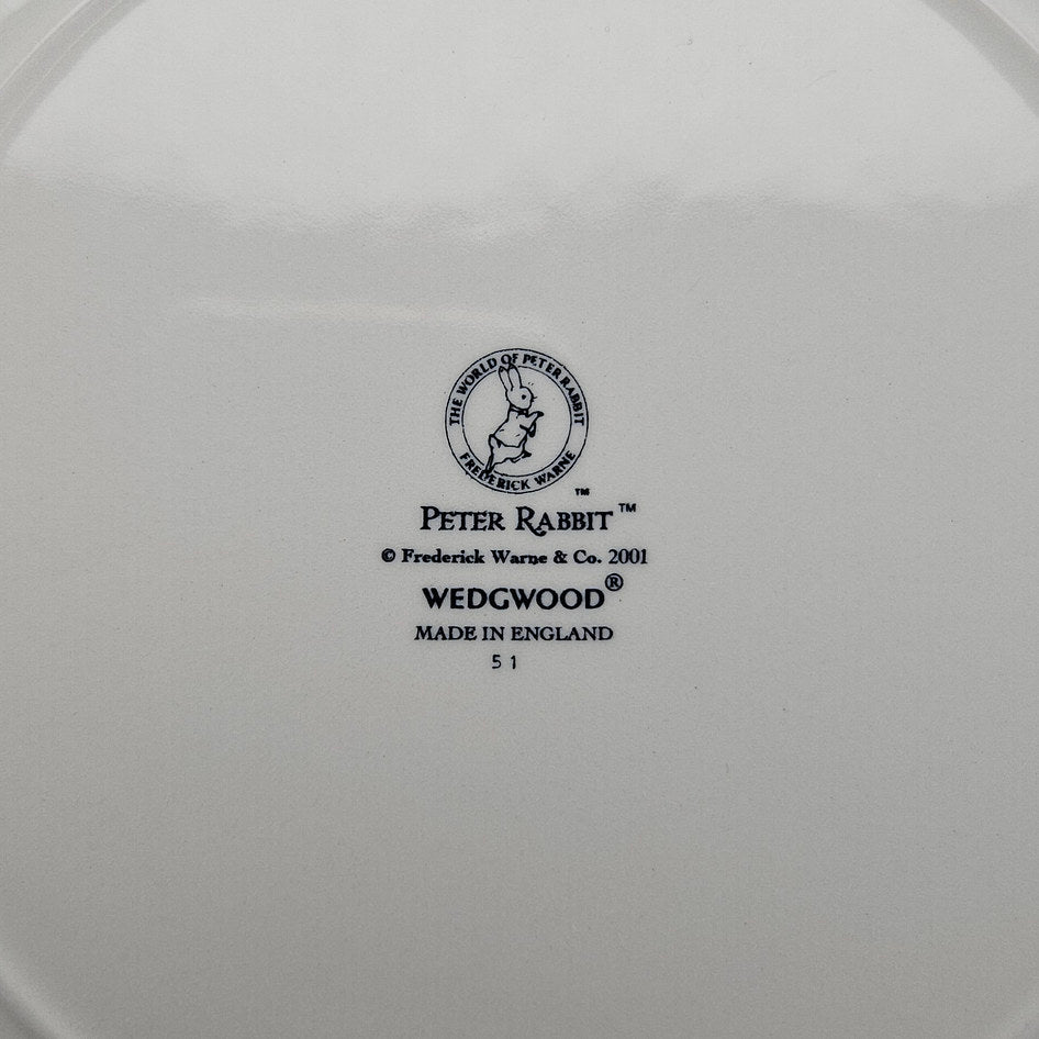 Wedgwood Peter Rabbit 2002 Calendar Plate