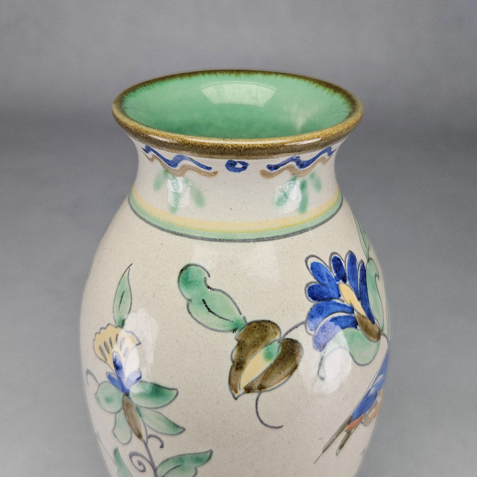 Zuid-Holland Gouda France Pattern Pottery Vase Model 284X